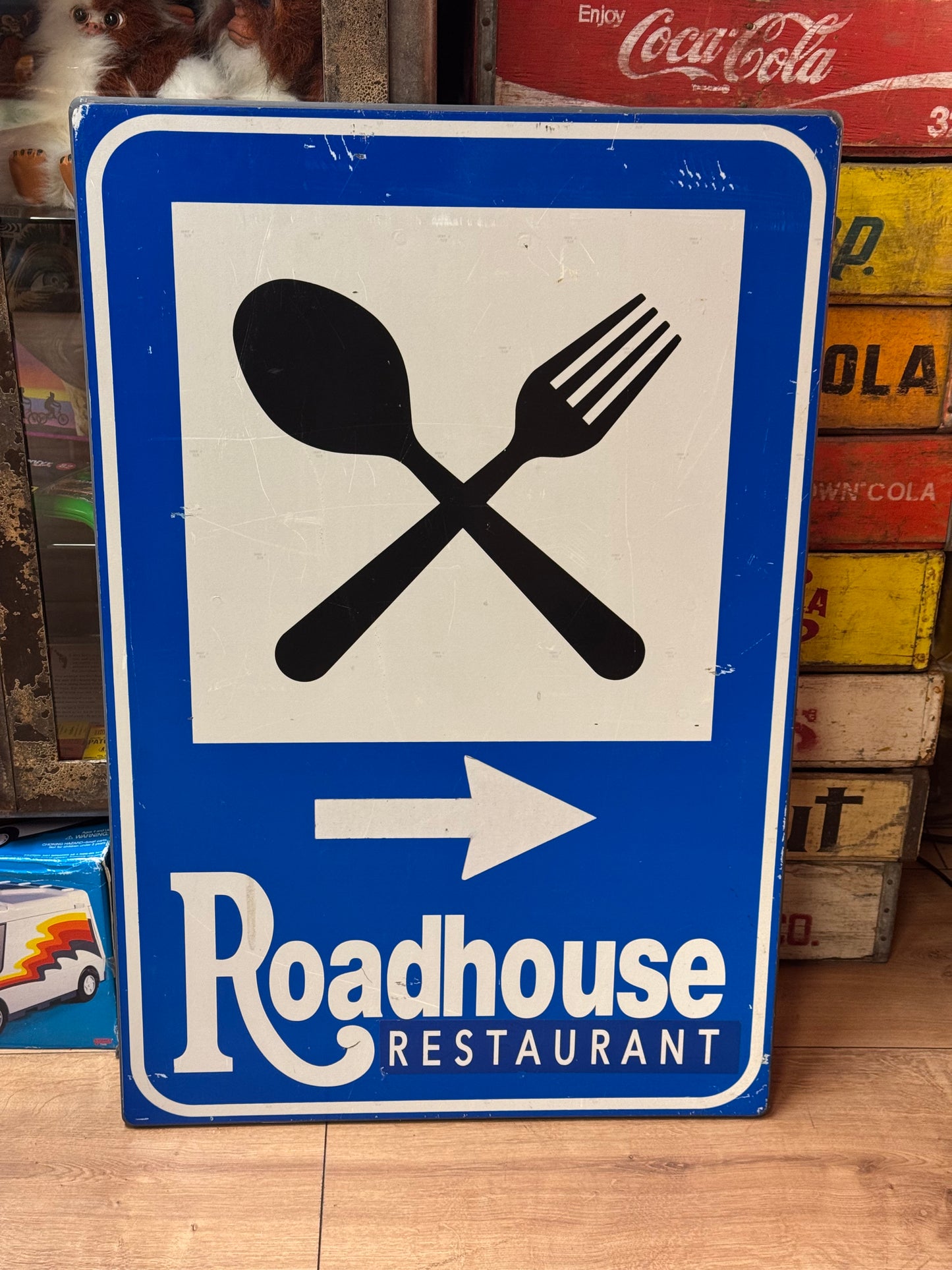 Roadhouse road sign
