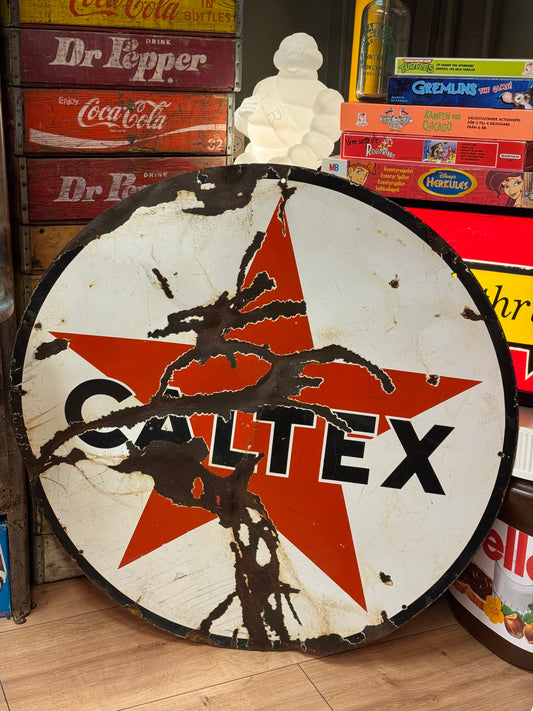Caltex Emaljeskilt