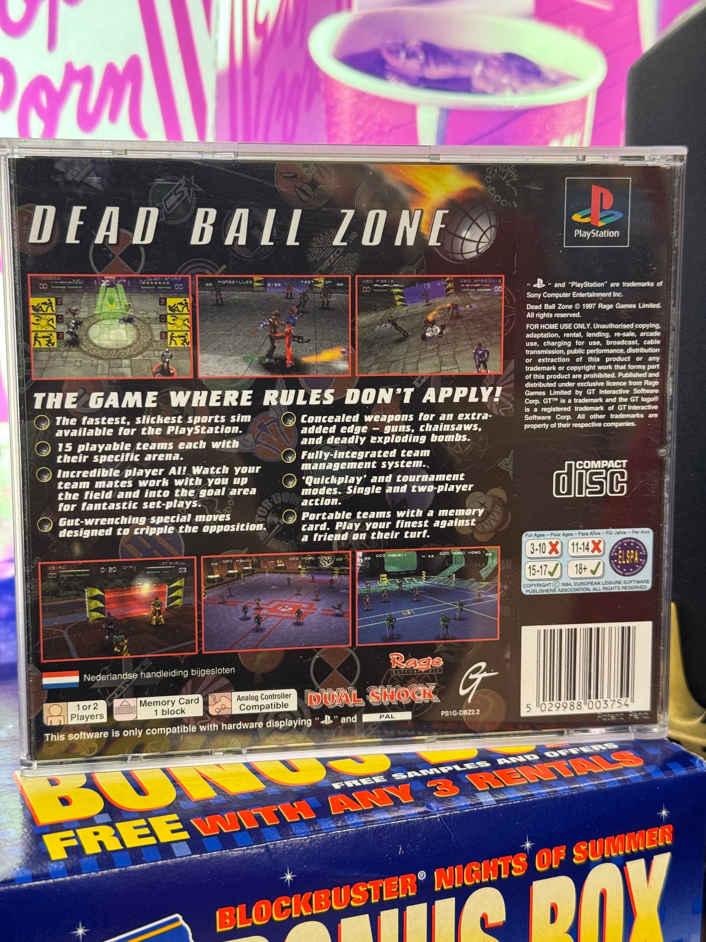 DBZ Dead ball zone - PlayStation