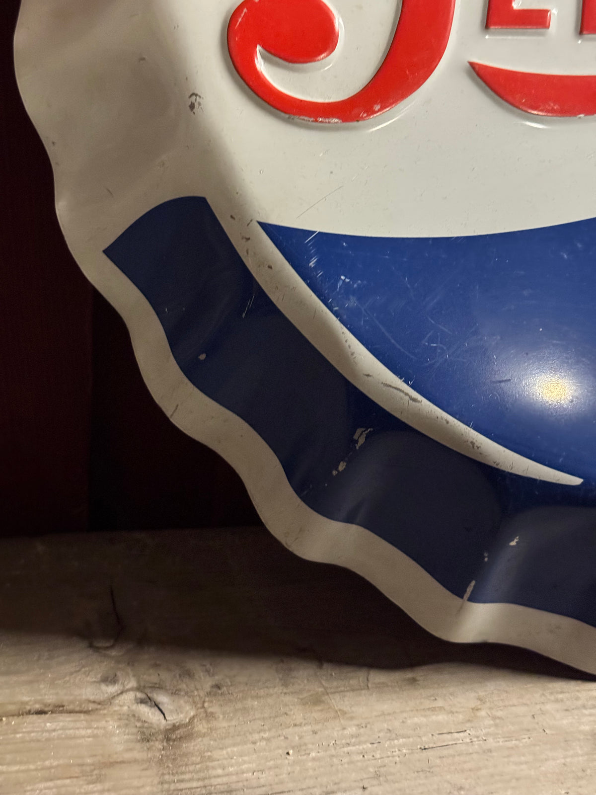 Pepsi Cola blikskilt 1950/60s