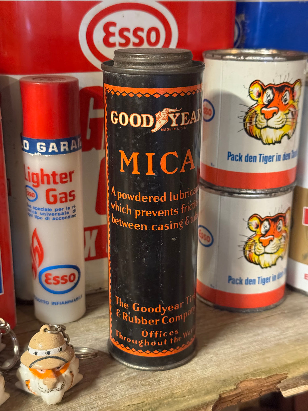 Goodyear Mica blikdåse 1920-1930erne