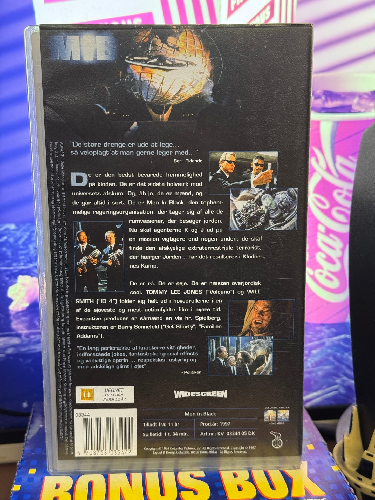 Men in black VHS