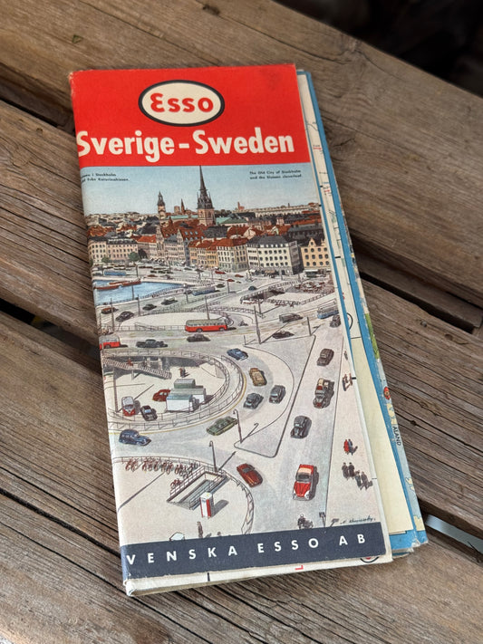 Esso vejkort Sverige
