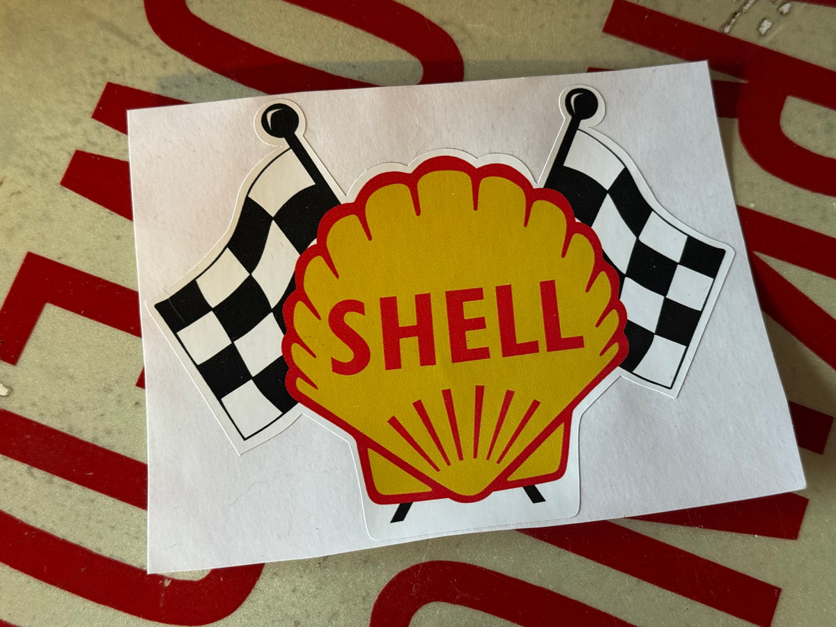 Shell Klistermærke 12.5x10cm