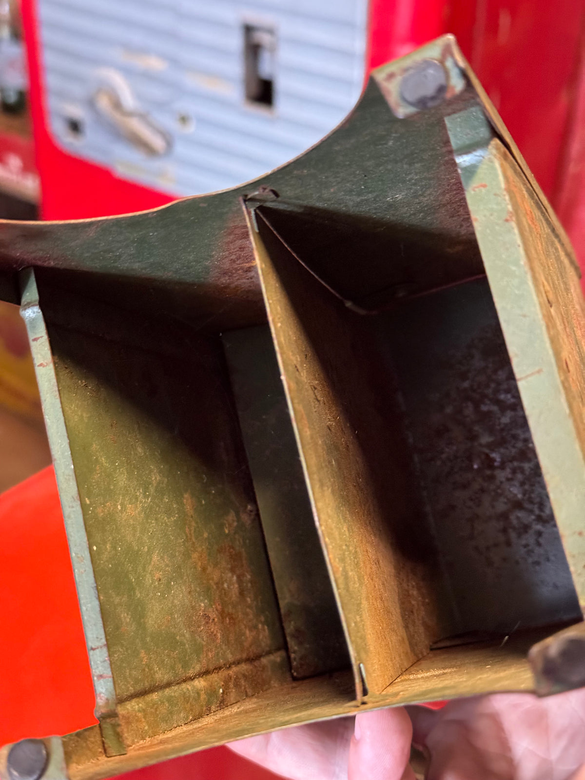 U.S. mailbox sparebøsse 1950s