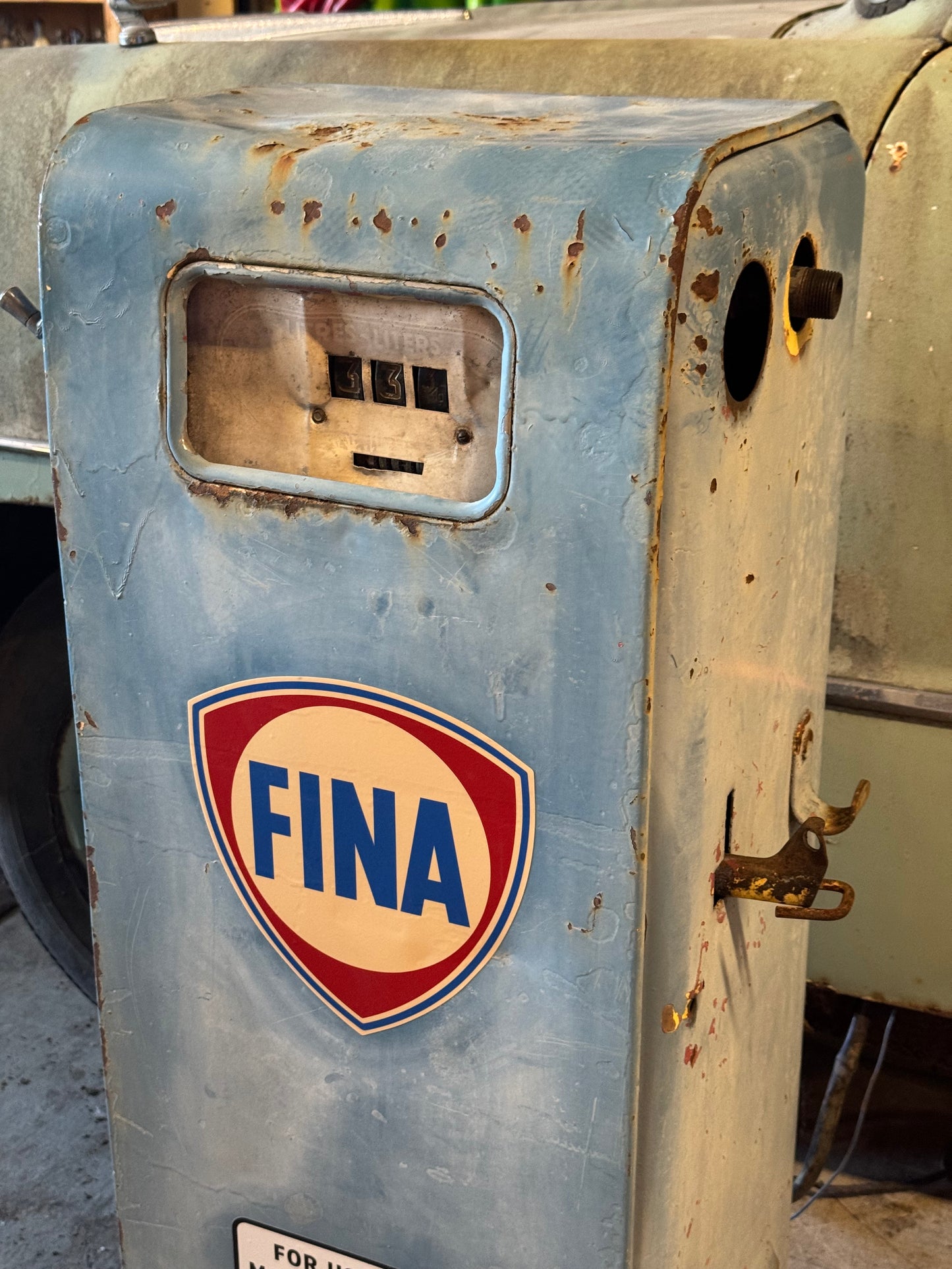 Benzinstander 1950/60erne