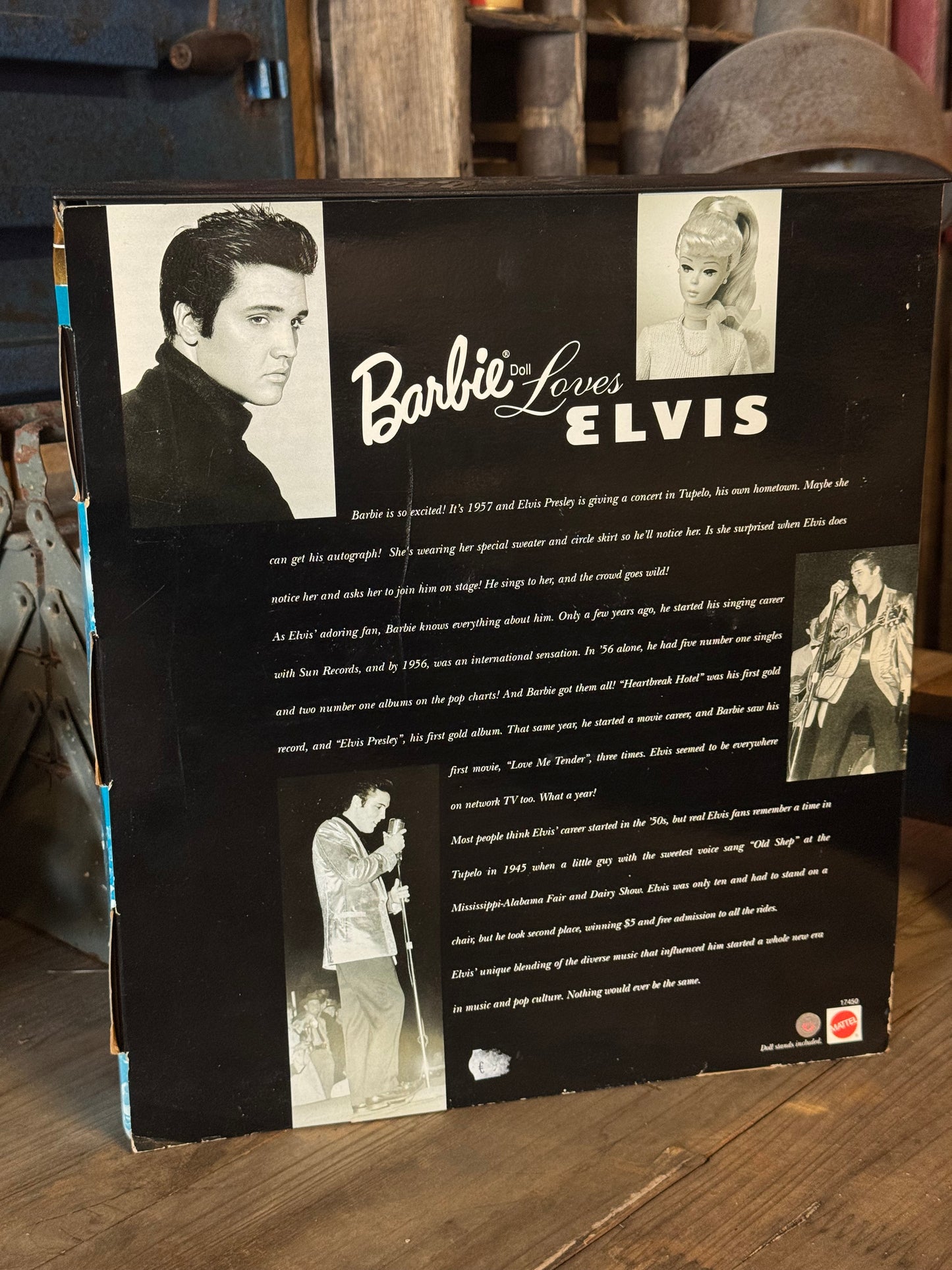 Mattel Barbie Loves Elvis Collector Edition dukkesæt fra 1996