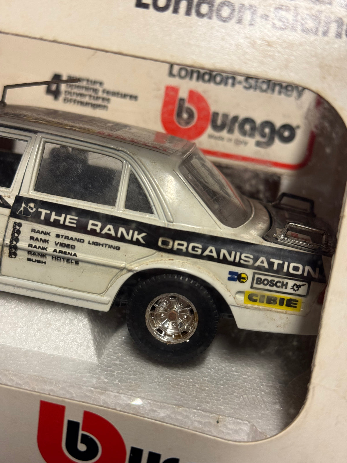 Mercedes-Benz 450 SEL i rally-versionen