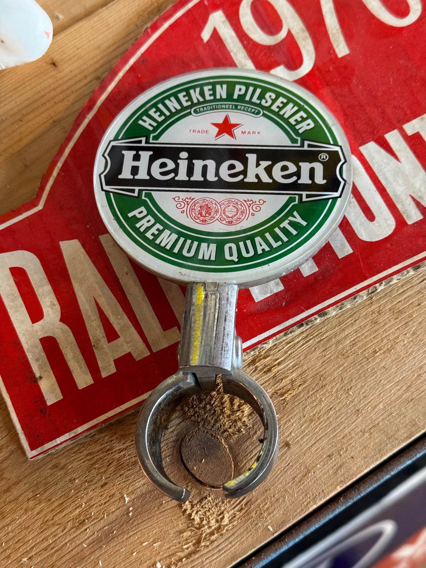 Heineken fadøls skilt