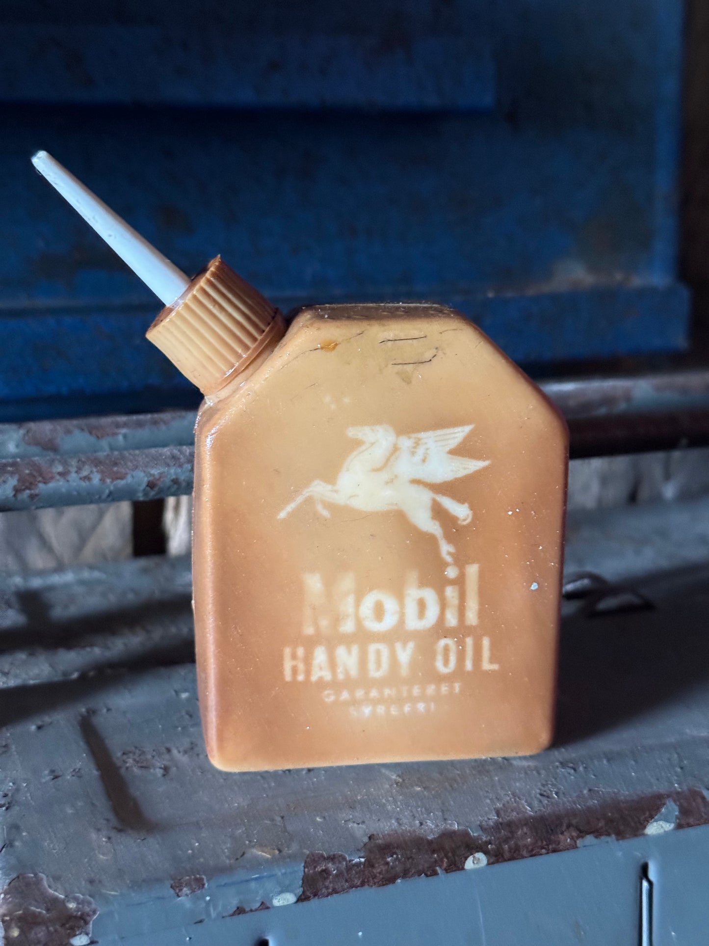 Mobiloil Handy Oil - DANSK