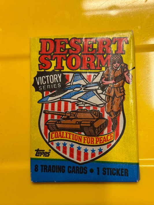 Dessert Storm Tracing Cards 1991