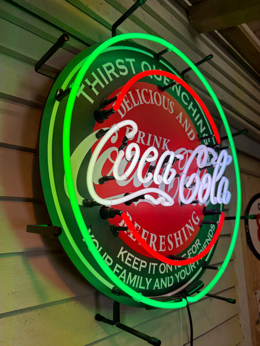 Coca Cola neon skilt