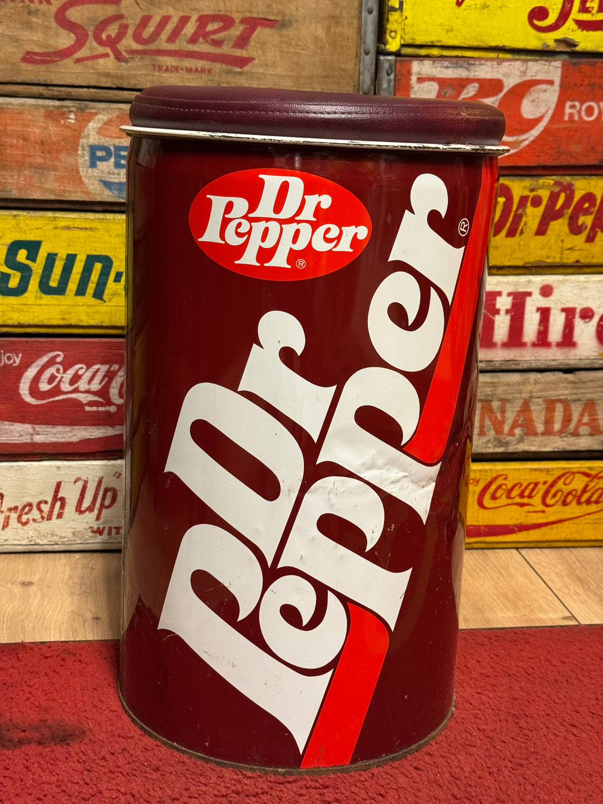 Dr. Pepper tønde / skammel