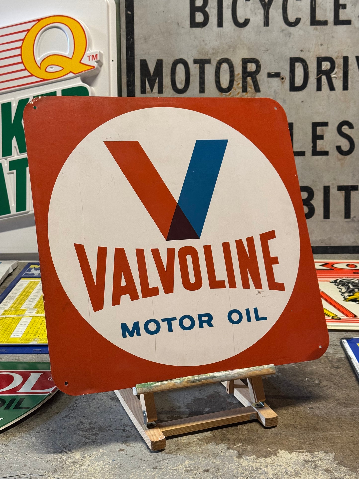 Valvoline Motor Oil skilt