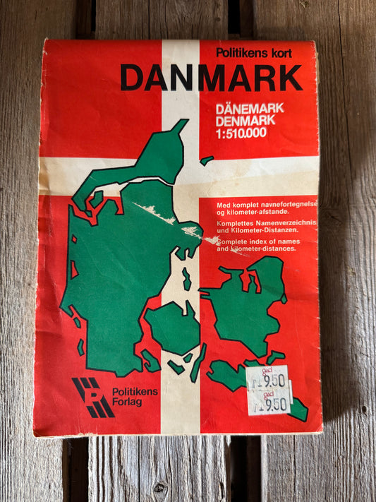 Danmarkskort