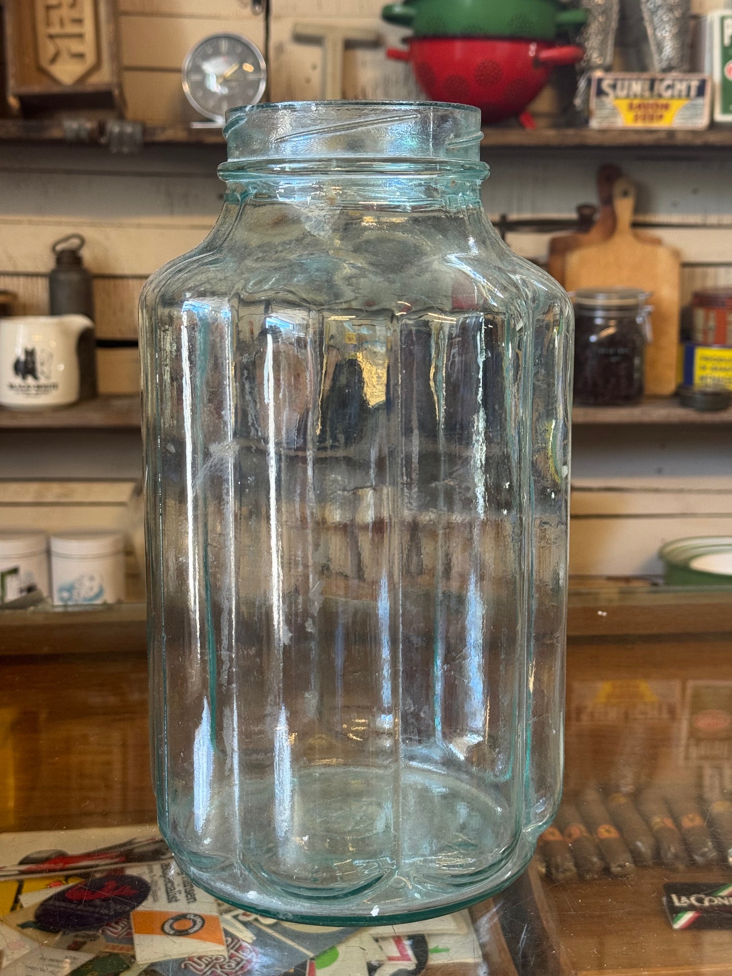 Vase “Vindrue glas”