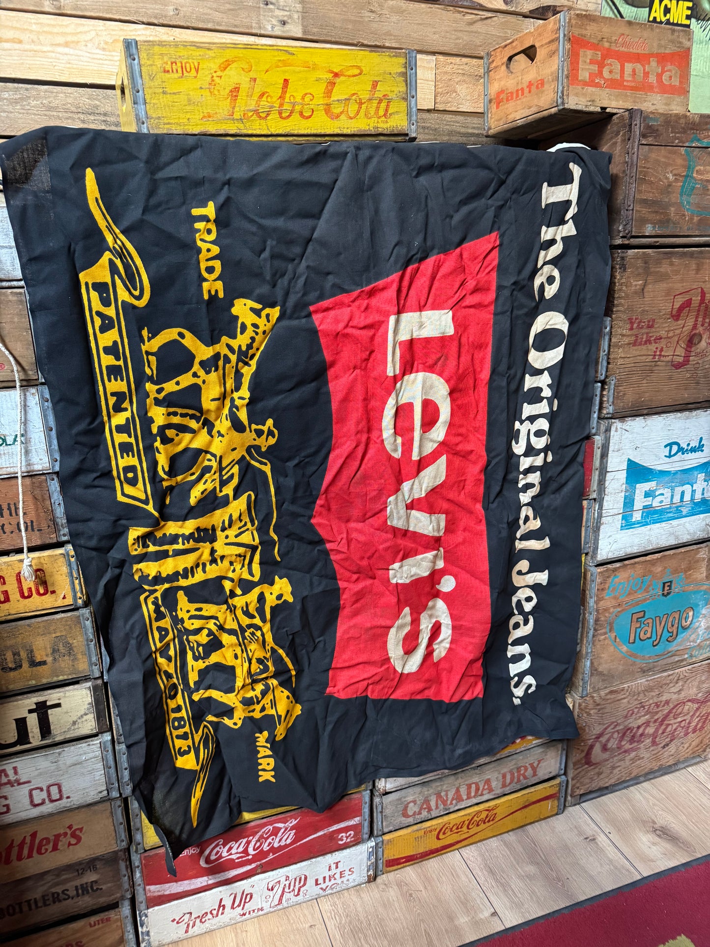 Levis reklameflag