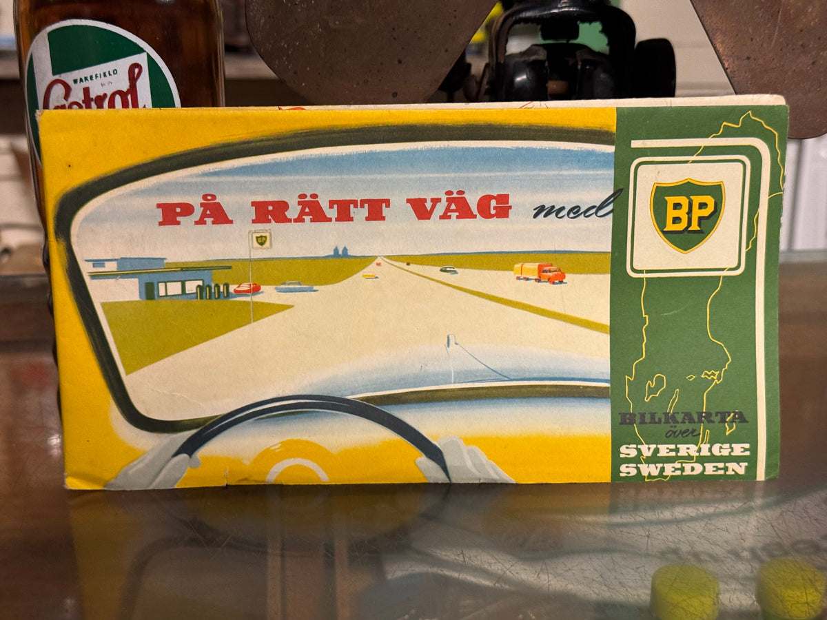 BP Vejkort over Sverige 1954-1955