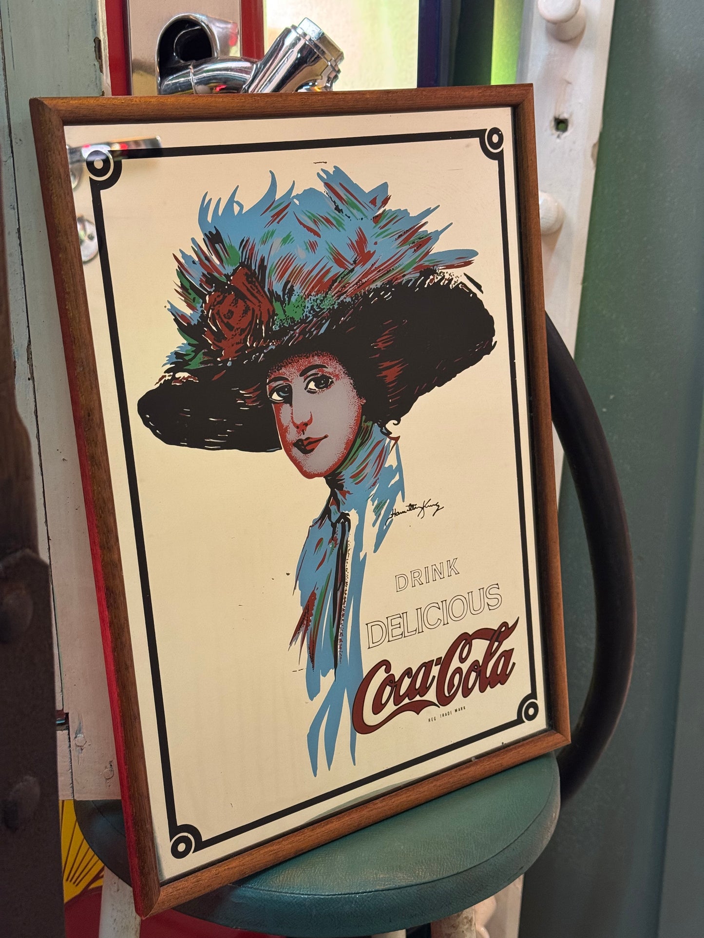 Coca Cola spejl