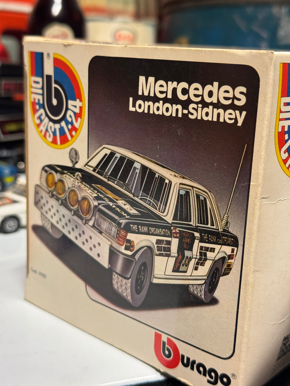 Mercedes-Benz 450 SEL i rally-versionen