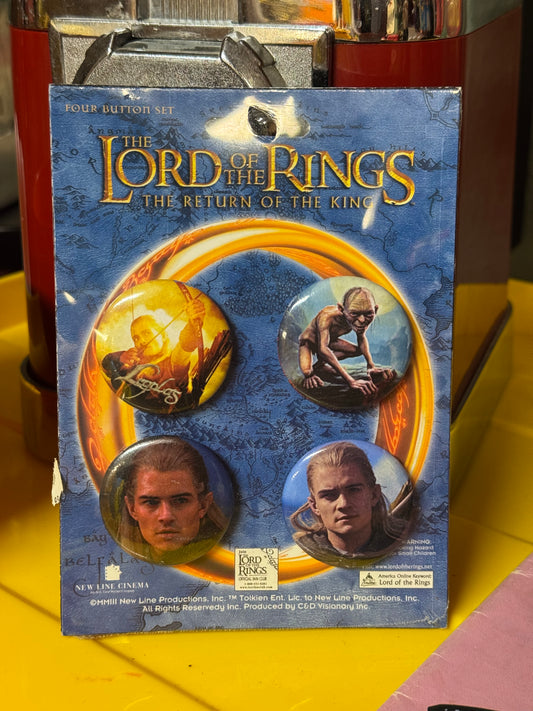 The Lord of the rings pins
