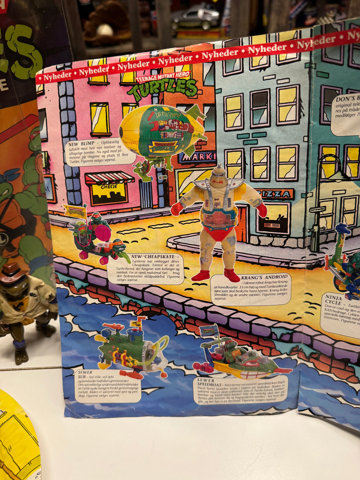 TMNT reklameblad Dansk
