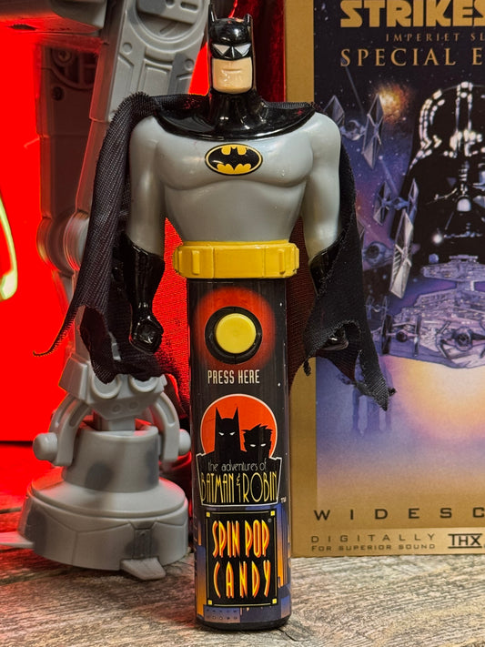 Batman spin pop candy