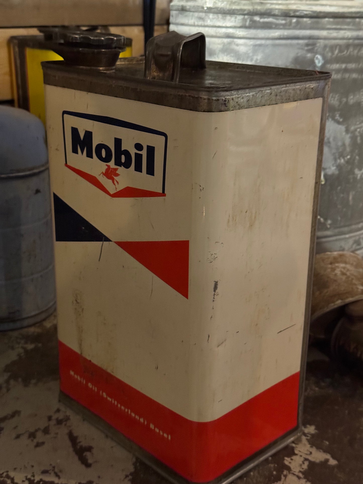 Mobiloil 5L 1950/60erne