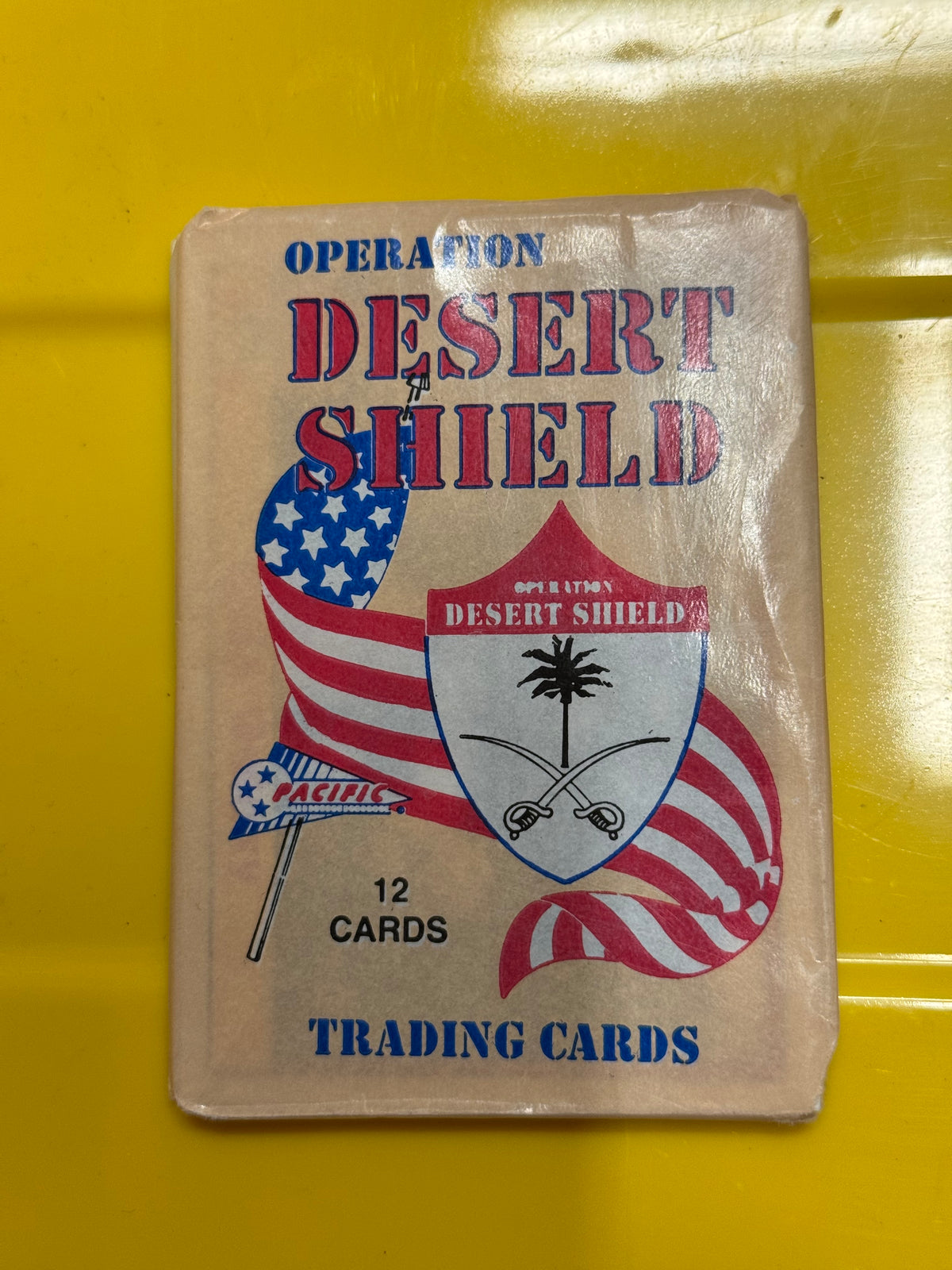 Pacific Operation Desert Shield Trading Cards 1991