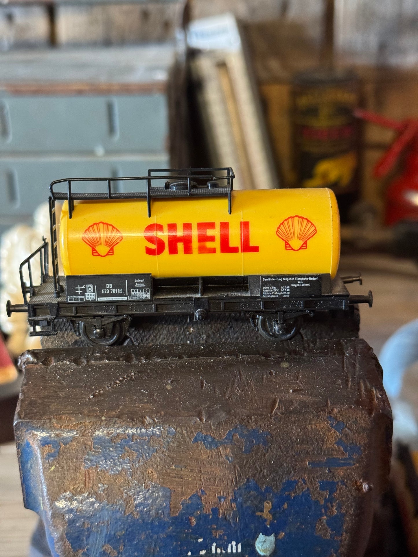 Shell togvogn