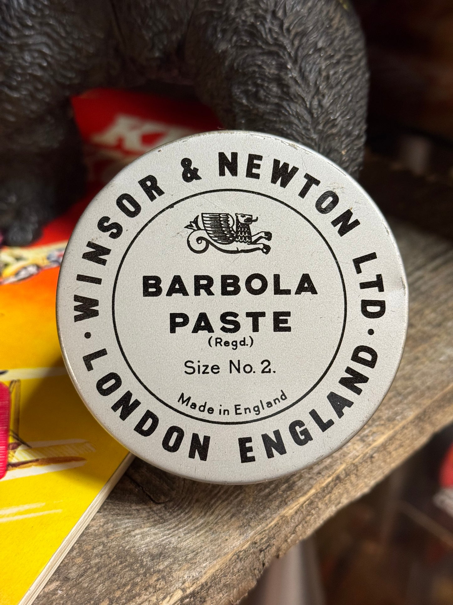 Barbola Paste dåse - England