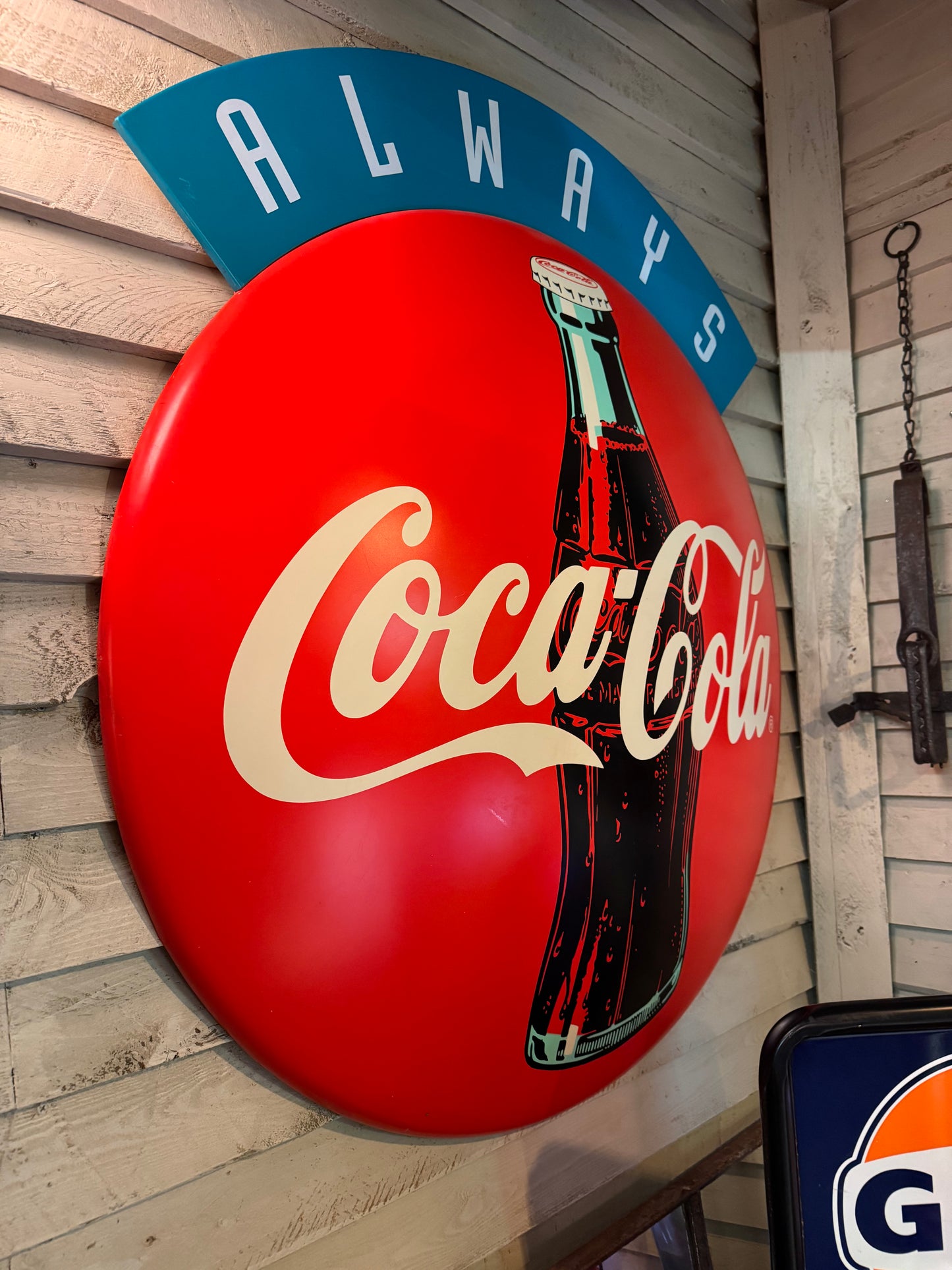 Coca Cola Always skilt