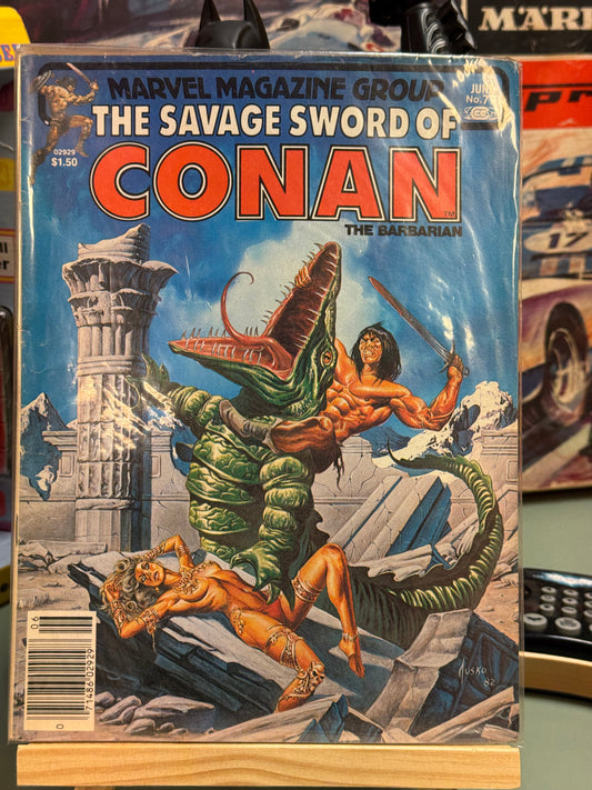 The Savage Sword of Conan nr. 77 - 1982