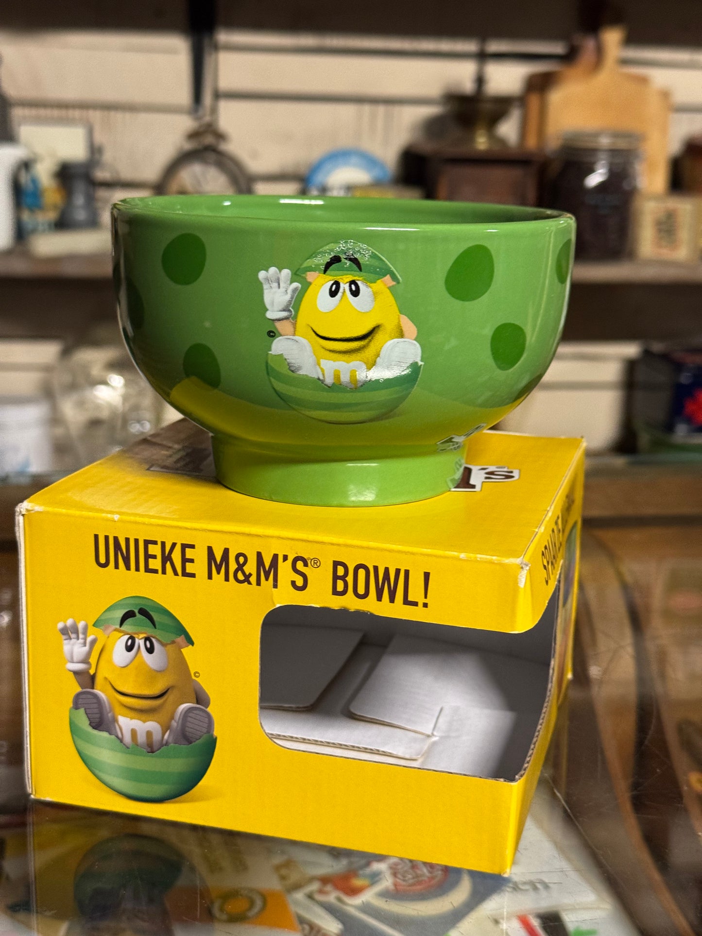 M&M Grøn skål
