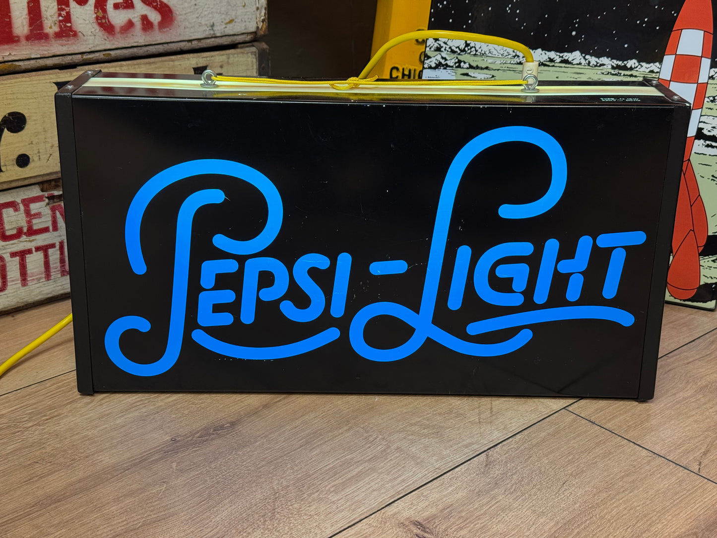 Pepsi light lys skilt