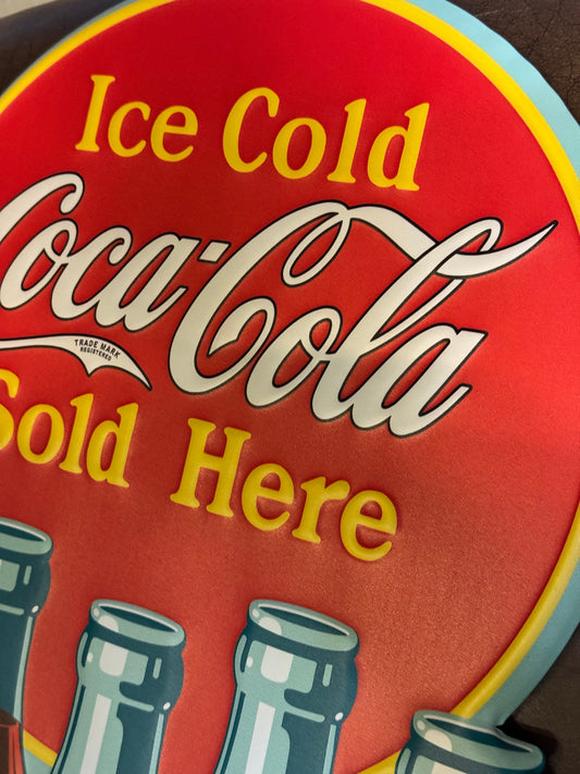 Coca Cola blik skilt