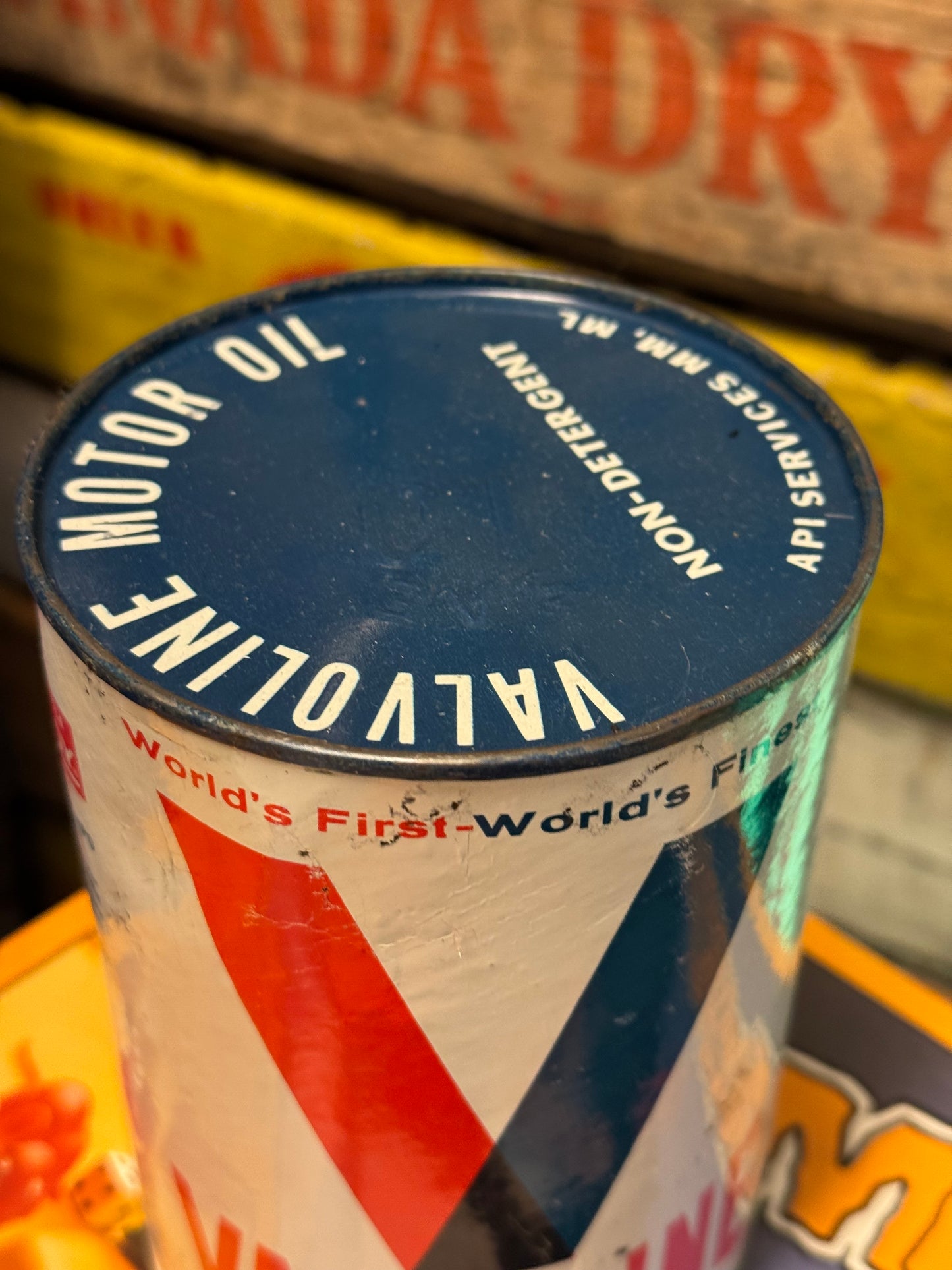 Valvoline oliedåse