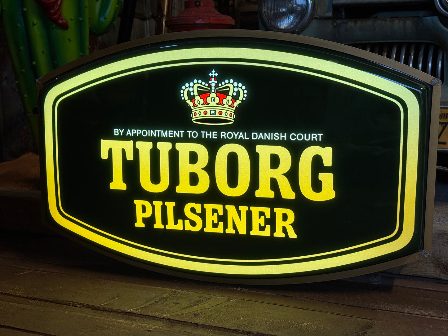 Tuborg lysskilt