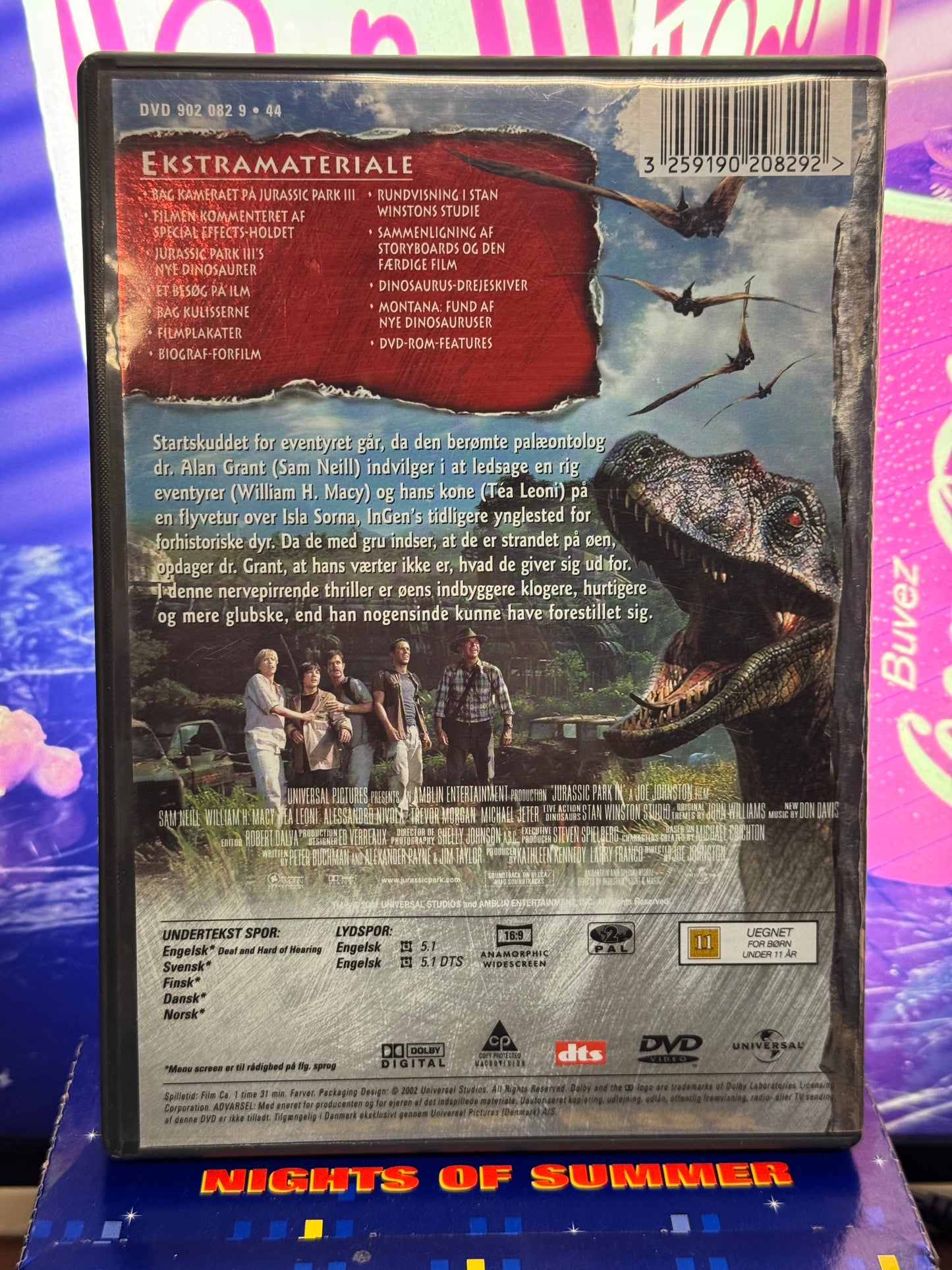 Jurassic Park 3 DVD