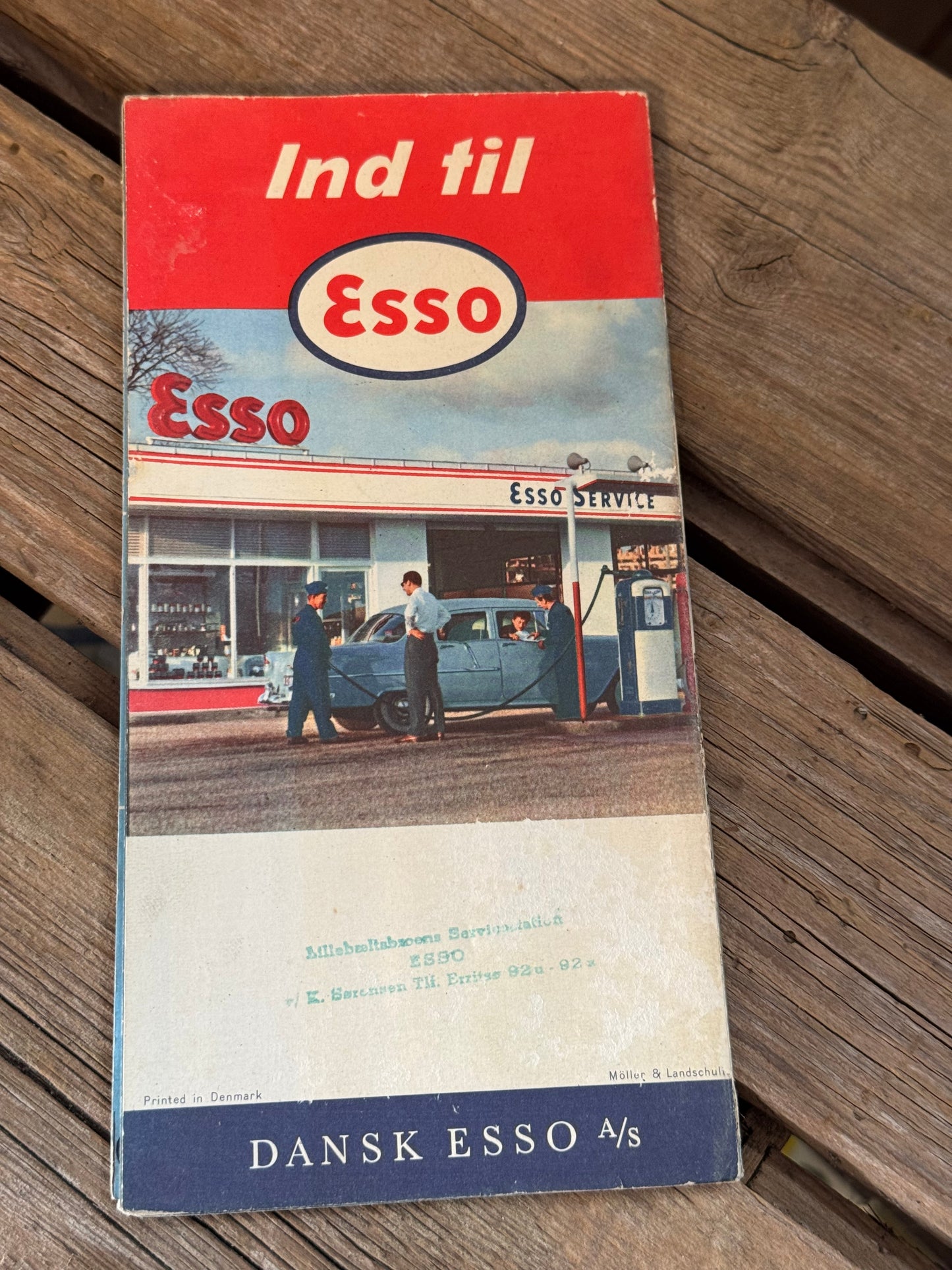 Esso vejkort Danmark