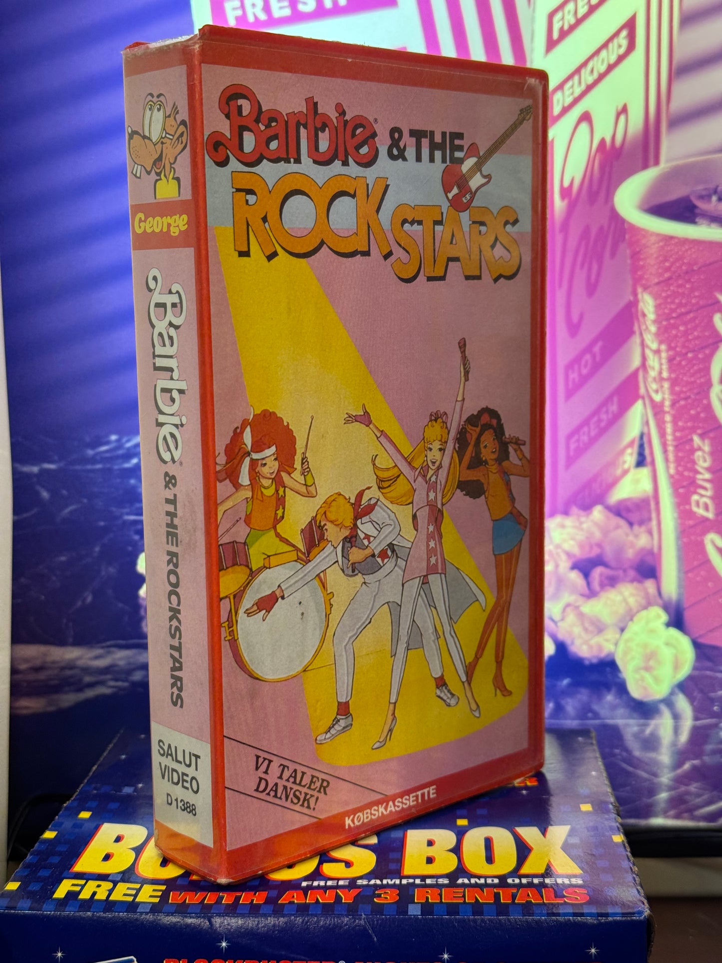 Barbie and the rock stars