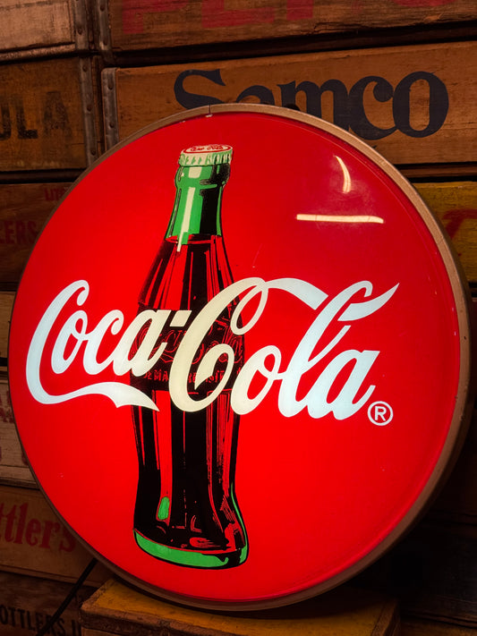 Coca Cola lysskilt