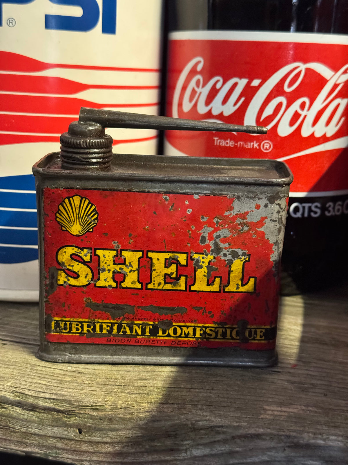 Shell olieburette 1930erne