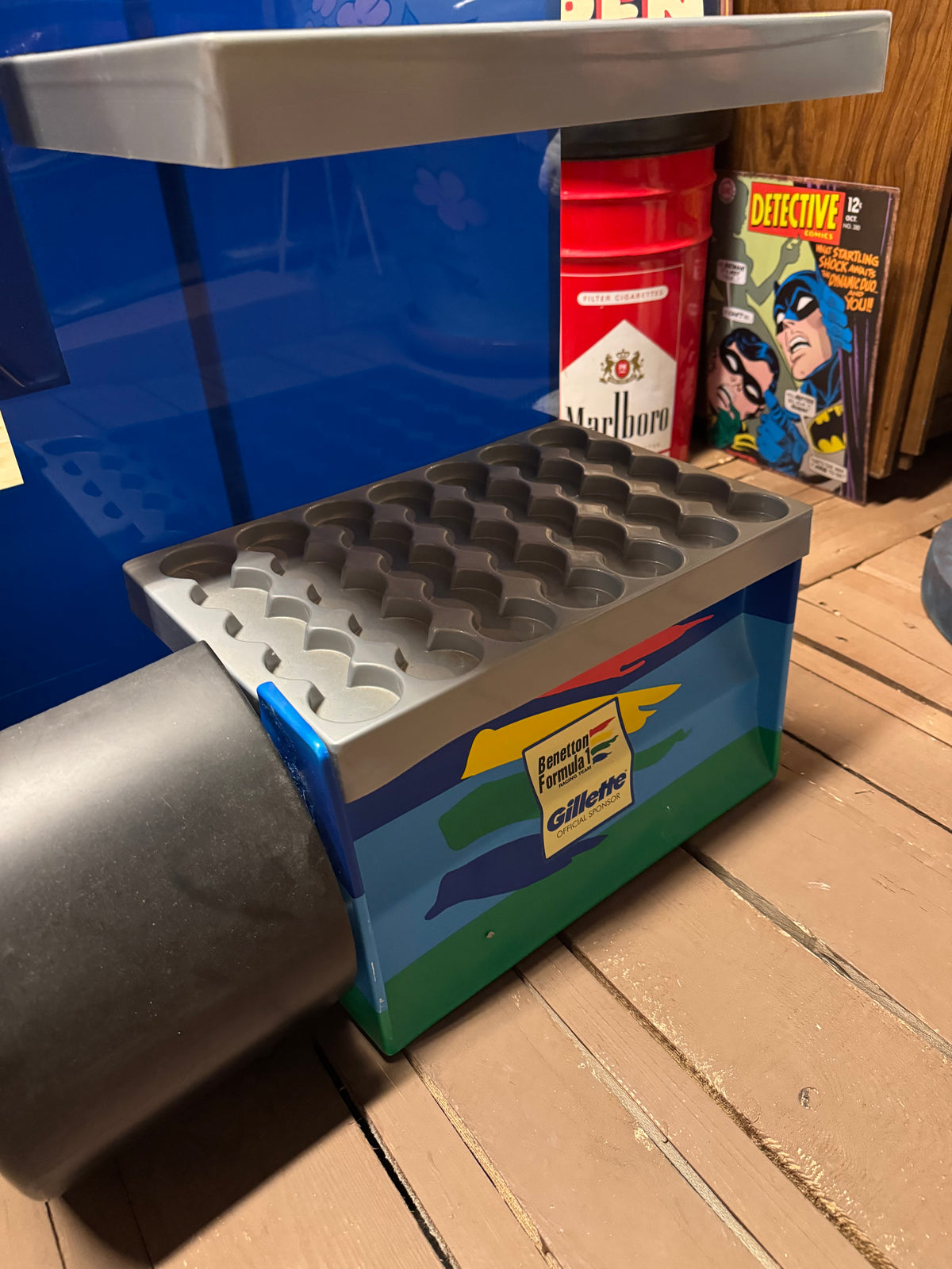 Gillette-reklame- og salgsdisplaysstand