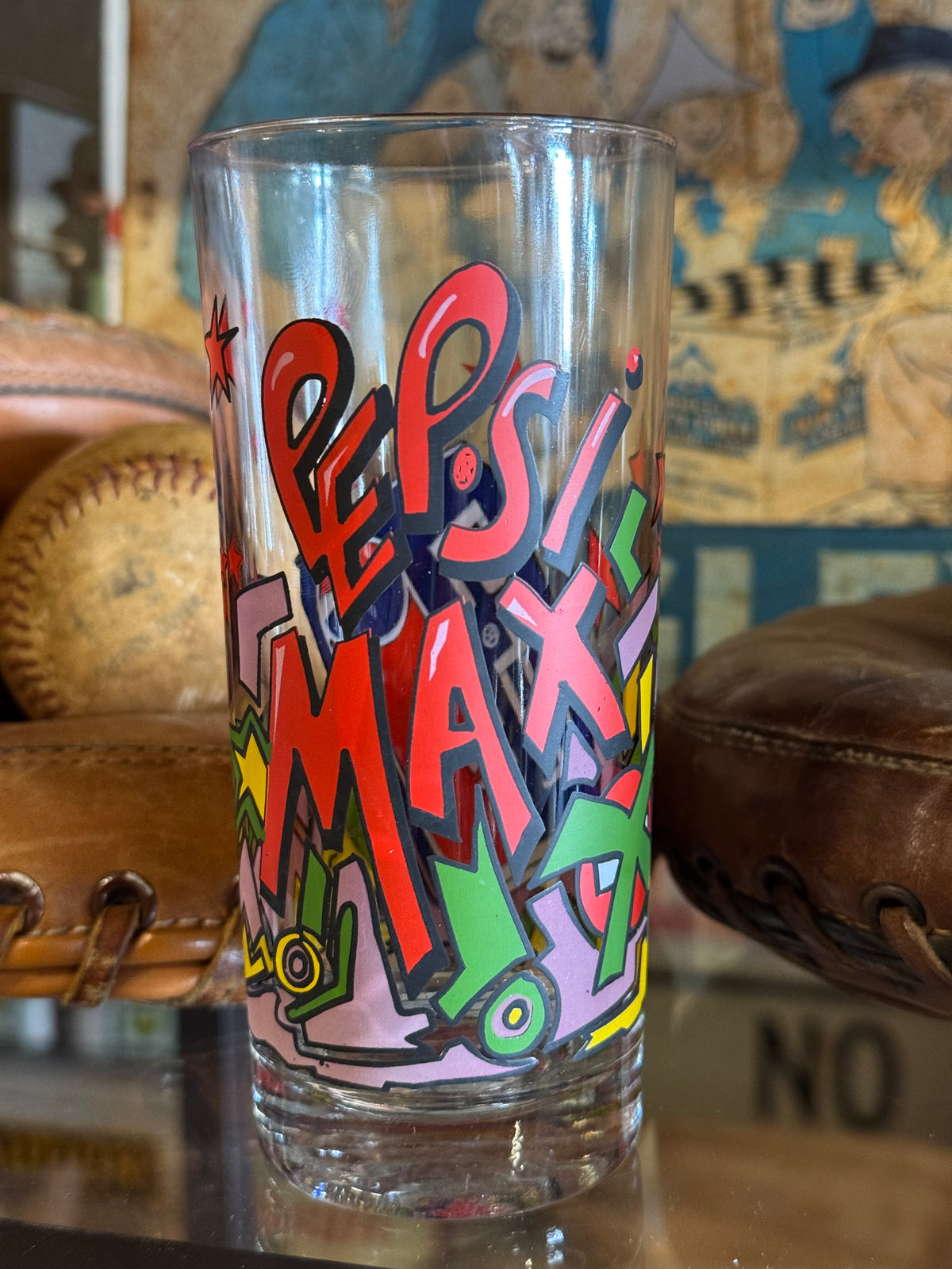 Pepsi Max glas 1990erne