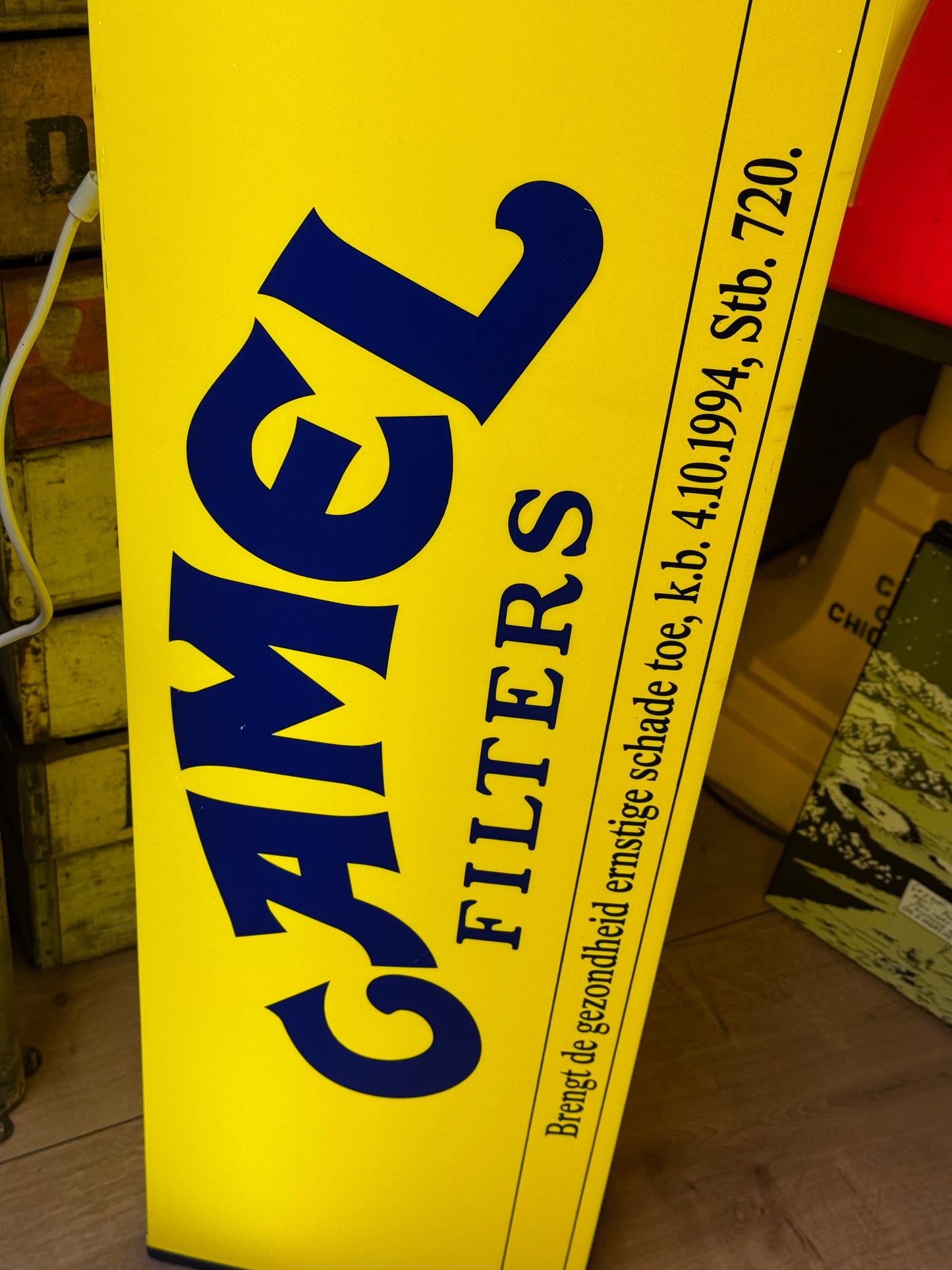 Camel lys skilt