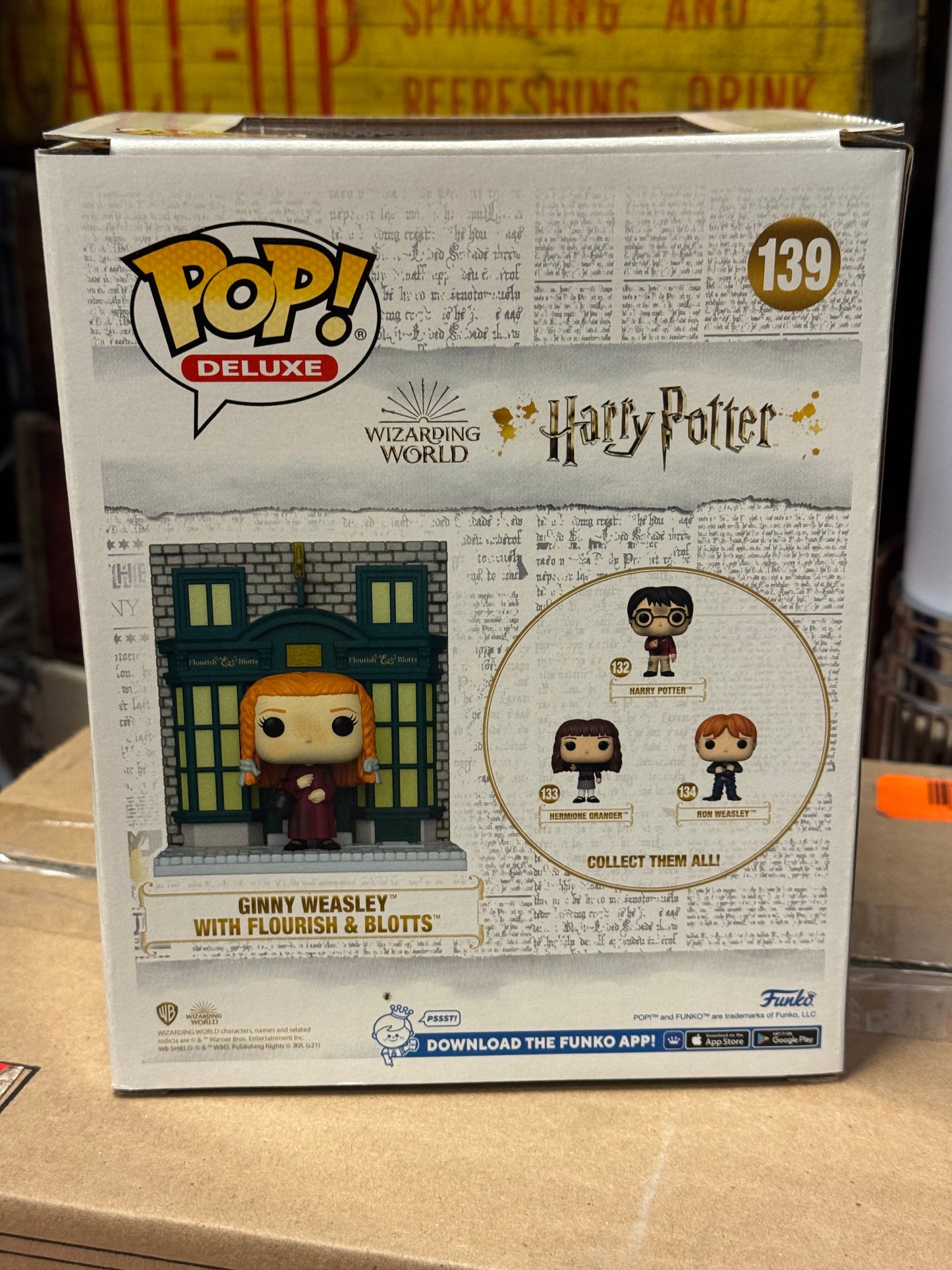 Funko Pop - Harry Potter Ginny Weasley with Flourish & Blotts #139