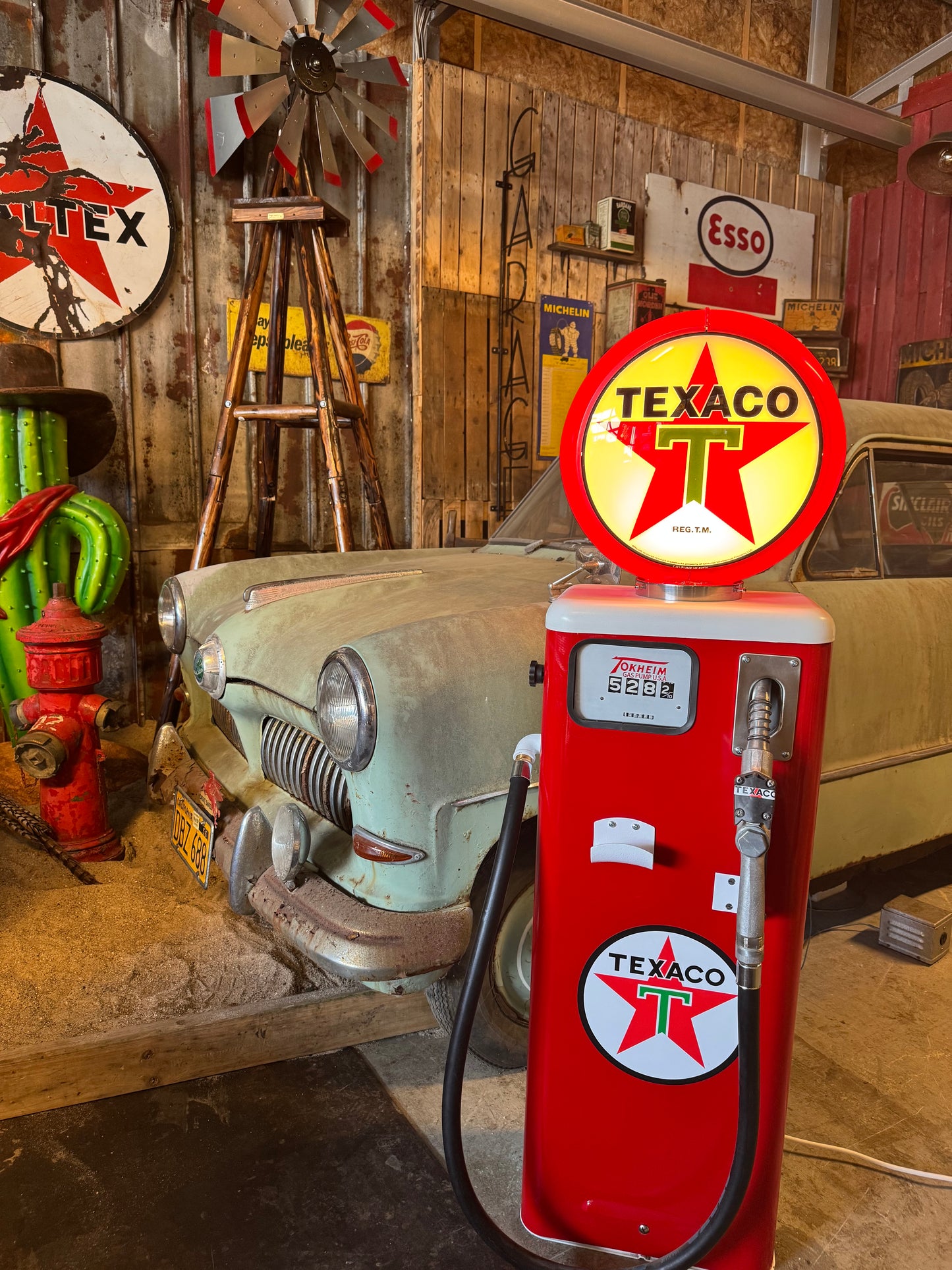 Texaco Benzinstander