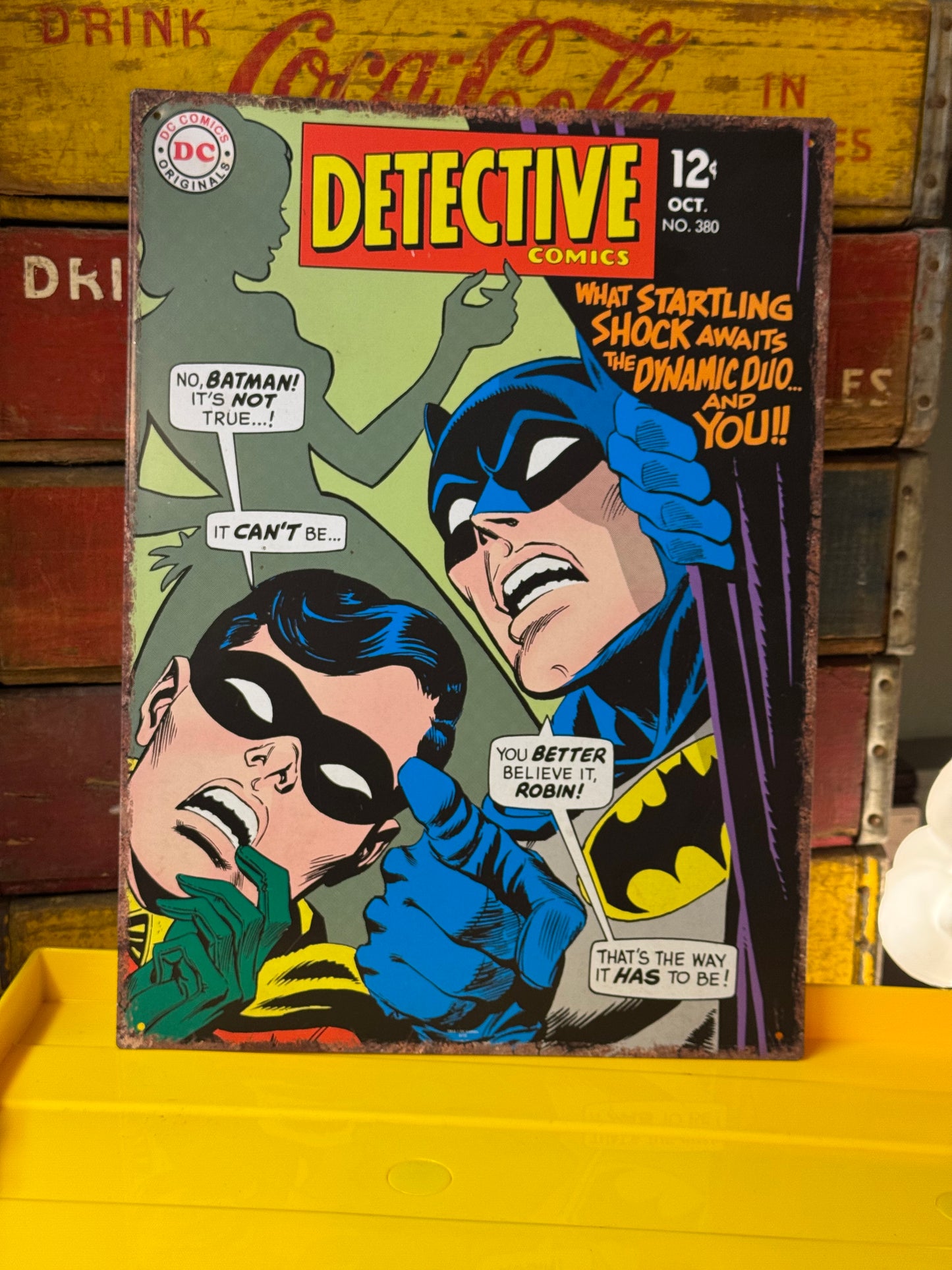 Batman & Robin blikskilt