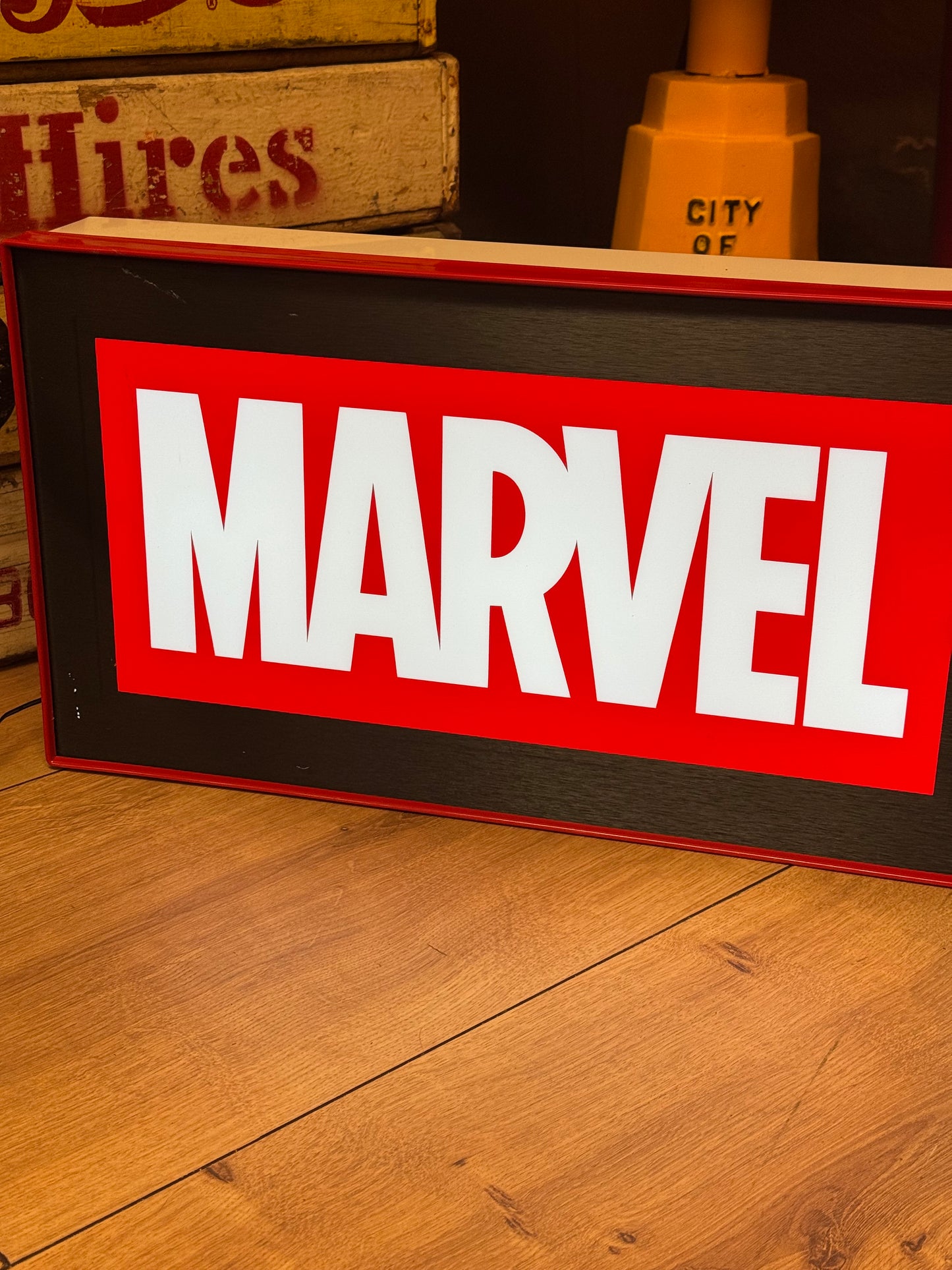 Marvel Studios lysskilt